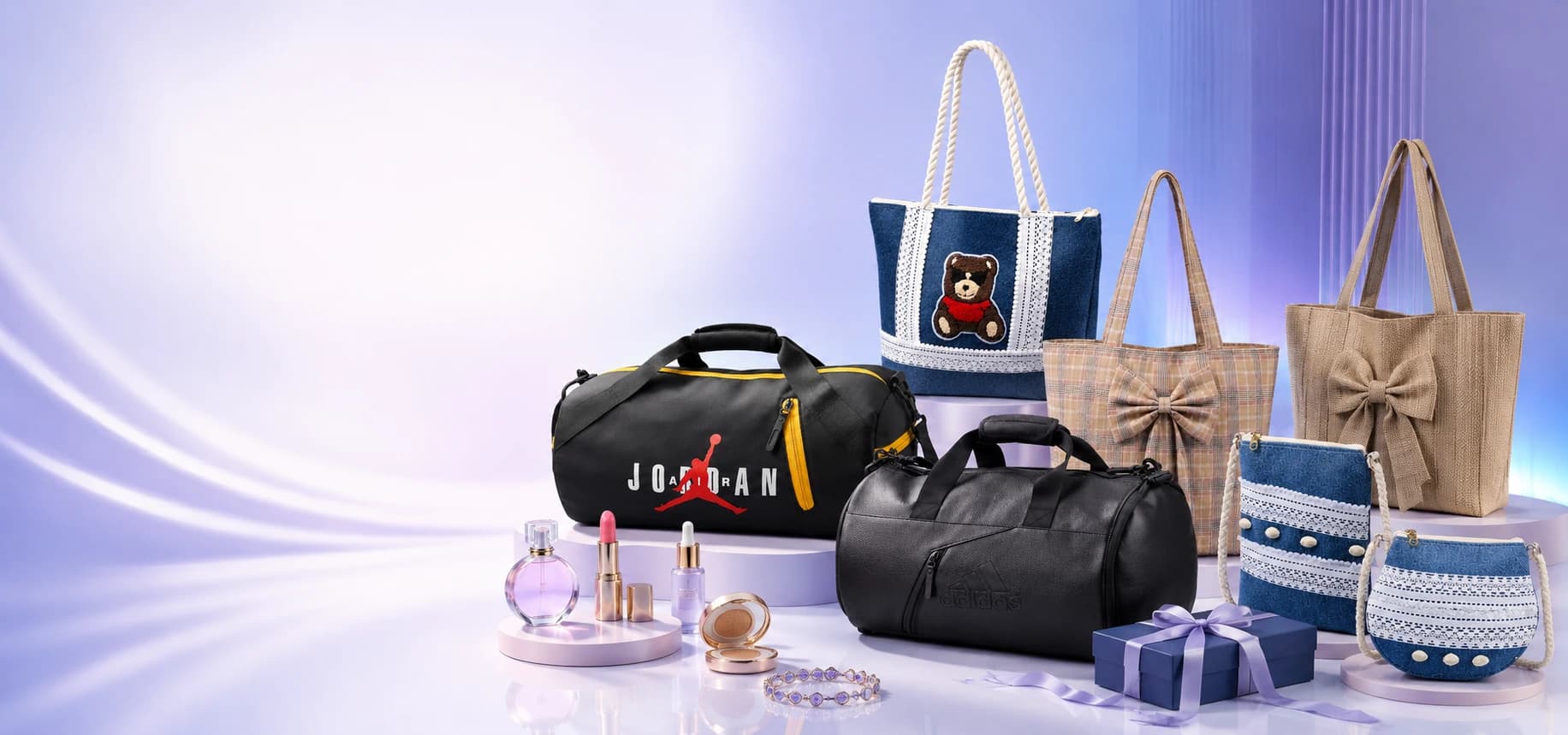 NexaNotion fashion, beauty and gift collection campaign banner